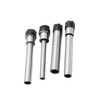 1pc High Precision 0.003 Straight Shank Extension Rod C10 C12 C16 ER8 ER11 ER16 ER Collet Chuck Tool Holder for Lathe Milling Tool(C16-ER11M-100L)