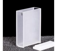 1pc High-Precision 10.5ml Quartz Cuvette with Lid - 30mm Path Length for UV-Visible Spectrophotometry(GLUE BONDING PROCESS)