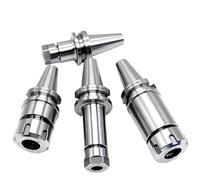 1pc High Precision Bt30 Er16 Er20 Er25 Er32 Tool Shank Dynamic Balance CNC Machining Center Tool Shank Lathe Tool Holder Spindle(BT30-ER25-100L-A)