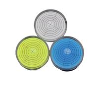 1pc High Precision Bubble Level Spirit Level Bubble Machinery Level Measuring Instrument Three Colors Diameter 100mm 75mm 60mm(7514 Green)