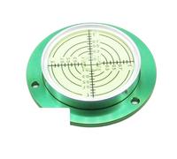 1pc High Precision Engineering Flange Metal Level Universal Construction Machinery Leveling Bubble Acrylic Aluminum Bubble 8013