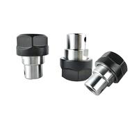 1pc High Precision ER11 ER16 ER20 ER25 Thread Tool Post for Engraving Machines - 30000 RPM Motor Spindle Tool Holder(C20-ER20 (1-2 20unf))