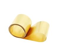 1pc High Precision H62 Brass Foil Shim Sheet 1m Length, 0.01-0.6mm Thickness, 10-300mm Width(0.2x100mmx1m)