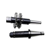 1PC High Precision Milling Cutter Tool Rod MorseMT3 MT4 NT30 NT40-22/27/32 Installation Saw Blade Milling Cutter Three Face(NT40-SCA27)