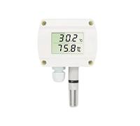 1pc High-Precision Waterproof Temperature and Humidity Sensor - Wall-Mounted Digital Transmitter with RS485/4-20mA Output(RS485)