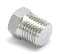 1pc High Pressure 210 bar 3/4" NPT Male 304 Stainless Steel Hex Head Solid End Cap Fitting