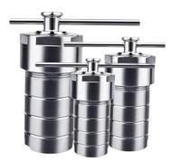 1pc High-Pressure Hydrothermal Synthesis Reactor - PTFE Inner Tank, Stainless Steel Digestion Vessel for Lab Research(10ml)