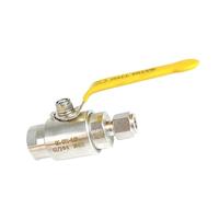 1pc High Pressure Inner Thread Ferrule Air Ball Valve 304 316 Stainless Steel QGQY1-64P(Item 14)