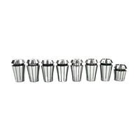 1pc High-Quality 0.008 ER20 Chuck ER20 Collet 6 8mm 10mm 12mm 1/2 1/4 1/8 ER Chuck for CNC Engraving Machine Lathe Mill Tool Holder(ER20-2.5mm)