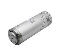 1pc High speed pneumatic Rotary Joint MQR2-M5 MQR4/8/12/16-M5 multi-way Rotary Joint with slip ring at 360 degrees(MQR8-M5)