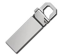 1PC High Speed USB 3.0 Flash Drive 2 U Disk External Storage Memory Cute Flash Drive for Women (Silver, J)