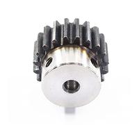 1pc High Strength 1.5 Module Spur Gear Pinion - 12-24 Teeth, 6-16mm Bore, 45 Steel for Mechanical Transmission(1.5M 22T 16mm Bore)