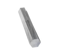 1pc High-strength 6061 Aluminum Hex Rod, Subtense Distance 8mm 30mm 60mm Straight Metal Bar(100X12MM)