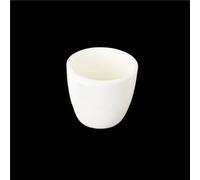 1pc High-Temperature Arc-Shaped Alumina Crucible for Metal Melting - Durable Corundum Mould for Foundry and Metallurgy(40ml)