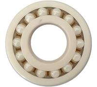 1PC High Temperature Bearing 6200 6201 6002 6203 6204 6205 6206 6207 ZrO2 Ceramic Ball Precision Plastic Bearings
