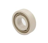 1PC High Temperature Bearing PEEK693/694/695/696/697/698/699 ZrO2 Ceramic Ball Precision Plastic Bearings Accessories(PEEK696 6x15x5mm)