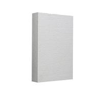 1pc High-Temperature Ceramic Fiber Insulation Board - 2300°F Flame Retardant, Non-Brittle, Low Shrinkage, Customizable(600*400*20mm)