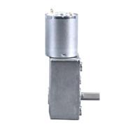 1pc High Torque 24V DC Motor with Right Angle Worm Gear - 370 Hobby Brushed Mini Geared Motor for Robotics and DIY(18rpm 6v)