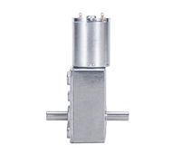 1pc High Torque 6-24V DC Geared Motor 6-375RPM Precision Gearbox for Robotics and Automation(6rpm 12v)