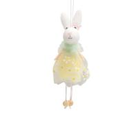 1PC Holiday Animal Figurine Ornament In Colored Skirts Hanging Pendant For Home Office And Garden Display Home Office Decoration