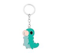 1PC Hollow Knight Keychain Green Dragon Long Metal Keychain Pendant (style 4)