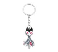 1PC Hollow Knight Keychain Green Dragon Long Metal Keychain Pendant (style 6)