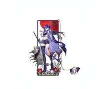 1PC Honkai: Star Rail Figure Metal Bookmark Game Bookmark with Chain Stationery Gift (Acheron)