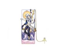 1PC Honkai: Star Rail Figure Metal Bookmark Game Bookmark with Chain Stationery Gift (Sunday)