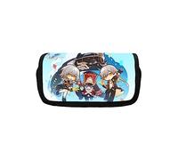 1pc Honkai: Star Rail Pencil Case Anime Cosplay Double Layers (Style 4)