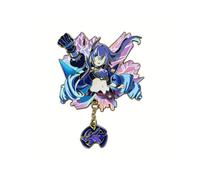 1PC Honkai：Star Rail peripheral Badge cute Cartoon alloy Badge accessories for fans (Silver Wolf LV.999)