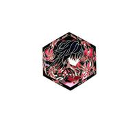 1PC Honkai: Star Rail peripheral Badge Hexagon cute Cartoon alloy Badge accessories for fans (Blade)