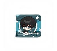 1pc Honkai: Star Rail Peripheral Wallet Game Peripheral Leather Print Short PU Wallet Q Version (Danheng)