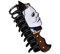 1PC Horror Hair Claws Clips, Scary Ghostly Faces Hair Clips for Women Girls, Ghostly Faces Grabbing the Back of Their Heads Hair (D, 12CM)