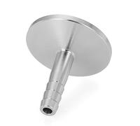 1pc Hose Barb KF16 KF25 KF40 KF50 304 Stainless Steel KF Vacuum Pipe Fitting Adapter(KF25-8mm)