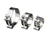 1PC Hose Clamp Stainless Steel Heavy Duty T-Bolt Vent Type 17-19mm 20-22mm 23-25mm 26-28mm 29-31mm 32-35mm 36-39mm 40-43mm(26-28mm)