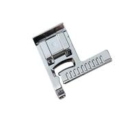 1pc Household Sewing Machine Presser Foot Zipper Button Blind Stitching Pleat Elastic Band Knitting(Burgundy)