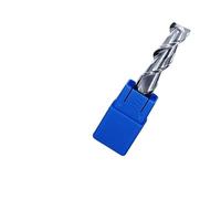 1PC HRC50 2 Flute Cutting Aluminium Wood Copper Processing CNC Router Tungsten Steel Sprial Bit Milling Cutter Carbide End Mill(18X18DX100L-2F)