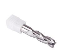 1PC HRC55 Roughing End Mill Carbide 3Flutes For Steel Iron Aluminum