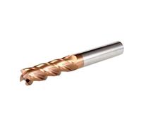 1pc HRC58 Carbide End Mill 4Flutes Metal Steel Tungsten Milling Cutter Alloy Coating Cutting Tool CNC Maching 1-20MM(6X15X6X50)