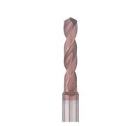 1PC HRC65 3D Carbide External Cooling Drill Bit Alloy Tungsten Steel Hard Stainless Metal For CNC Machine(D3.5x20xD6x62)
