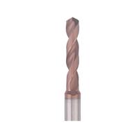 1PC HRC65 5D Carbide External Cooling Drill Bit Alloy Tungsten Steel Hard Stainless Metal For CNC Machine(D13.1x77xD14x124)