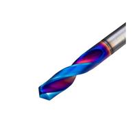 1pc HRC70 Solid Carbide Twist Drill Bit Blue Coated 18.0mm-20.0mm CNC NC Machinery Tool Hard Metal Steel Drilling(18.5X40X80mm)