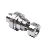 1pc HSK63A Tool Holder HSK63 HSK ER ER16 ER25 ER32 ER40 Tool Holder HSK63A Anti-Rust HSK SK Tool Holder Bracket Tool Collet 0.003(HSK63A-ER32-200L)