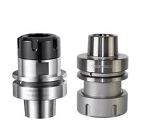 1pc HSK63F Tool Holder HSK63F ER20 ER25 ER32 ER40 Tool Holder HSK 63F ER Engraving Woodworking Machine HSK63F Toolholder(HSK63F-ER40-70L)