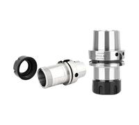 1pc HSKA63 HSK63A ER Tool Holder ER8 ER11 ER16 ER20 ER25 ER32 ER40 Tool Holder Bracket Tool Collet Chuck Accuracy 0.002(HSK63A-ER25-150L)
