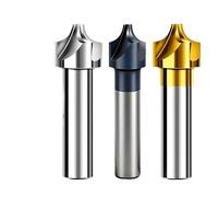 1pc HSS Corner Rounding End Mill R Angle Fillet Radius Quarter Circle Cutter R1 R2 R3 R4 R5 R6 R7 R8 R9 R10 Milling Machine Tool(HRC35,R4x14x12x76-2F)