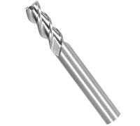 1pc HSS Full-Ground End Mill For Copper And Aluminum Alloys 3-Flute CNC Milling Cutter For Metalworking(14X12DX35HX85L)