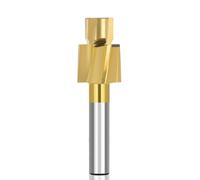 1pc HSS Milling Cutter Counterbore End Mill 6-12mm Shank Pilot Slotting Tool for Copper Metal Drilling Piloted Counterbore Cutter-1pc M10