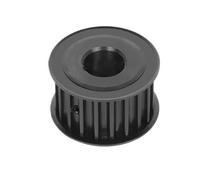 1pc HTD 3M 72 Teeth Black Steel Synchronous Wheels Bore 5-28mm Keyway 3x1.4/4x1.8/5x2.3/6x2.8/8x3.3mm For Belt Width 10/15mm(15mm,72T/15mm)