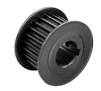 1pc HTD 3M 72 Teeth Black Steel Synchronous Wheels Bore 5-28mm Keyway 3x1.4/4x1.8/5x2.3/6x2.8/8x3.3mm For Belt Width 10/15mm(12.7mm 5x2.3,72T/15mm)